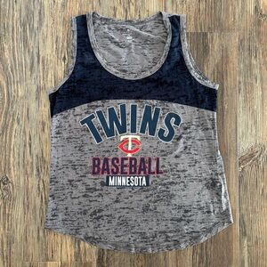 Genuine Merchandise Campus Life Minnesota MN Twins MLB Baseball Tank Top Large